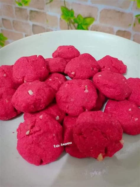 resepi biskut red velvet cheese resepi biskut red velvet sukatan