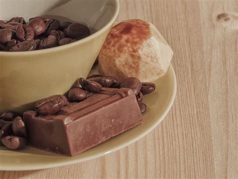 Chocolate and Coffee Beans | Copyright-free photo (by M. Vorel) | LibreShot