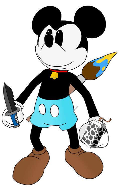 Epic Mickey With Briefmore's Weapons by MandyMickeyGf on DeviantArt