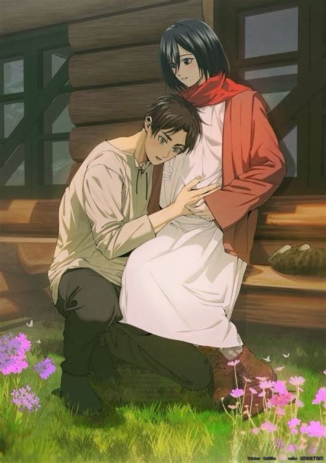 atniku     attack  titan fanart eremika attack