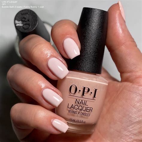 OPI Bubble Bath and Funny Bunny Combo — Lots of Lacquer