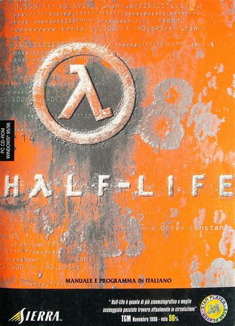 Half-Life cover or packaging material - MobyGames