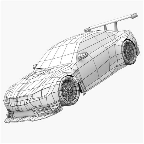 free car 3d model