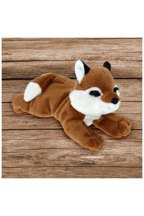 Plyšová liška ležící - ZOO Tábor | E-shop