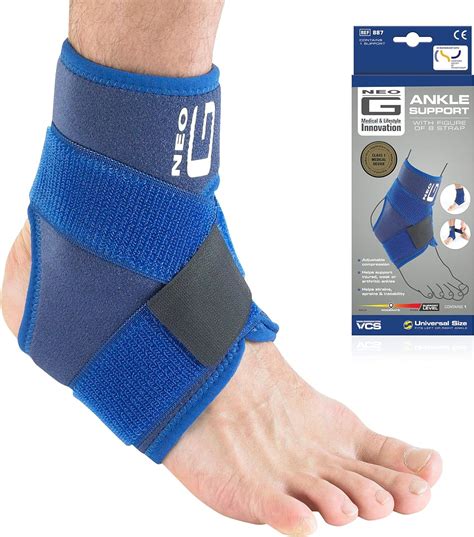 Neo-G Ankle Support Brace Figure of 8 Strap – Neoprene Ankle Support