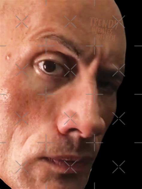 rock eyebrow raise face meme iphone case  sale