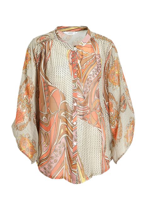 Summum Woman blouse met all over print multi | wehkamp