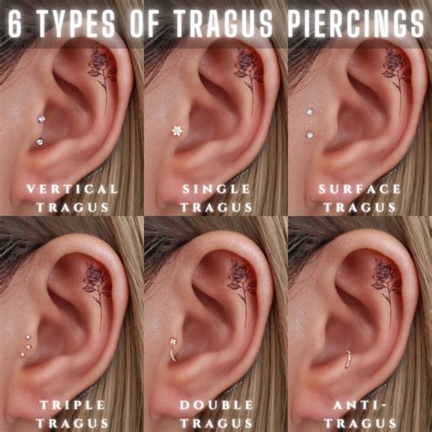 tragus  cartilage piercing