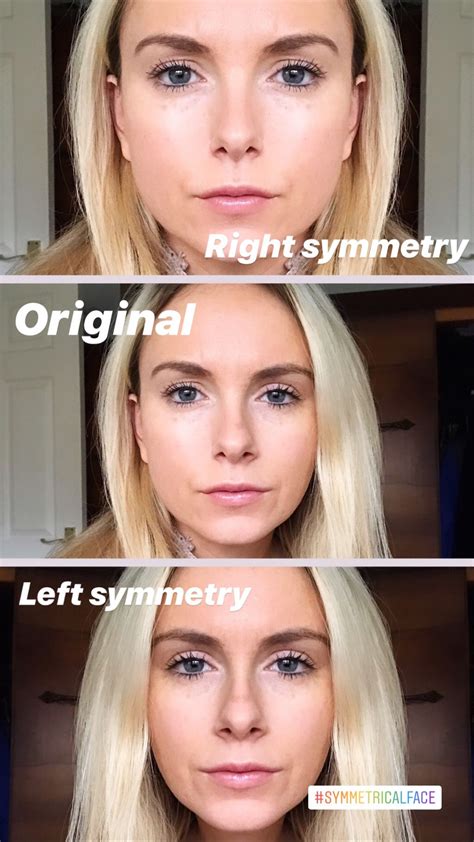 symmetrical faces