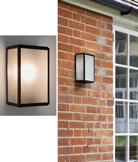 Frosted Glass Exterior Light Cohn Frosted Glass Outdoor Wall Light