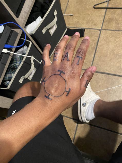 Law hand tattoo one piece | Orangetattooshop.com