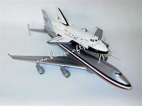 B747-100 Shuttle Carrier Aircraft - Mahogany Wooden Aircraft Models – Boat & Ship Models ...