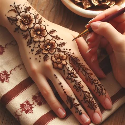 Best 13 Simple arabic mehndi design – Artofit