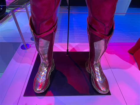 The Flash Movie's New Costume: Exclusive Photos from Licensing Expo