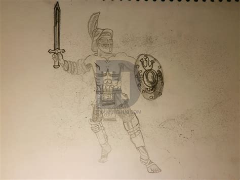 drawing of gladiator 1