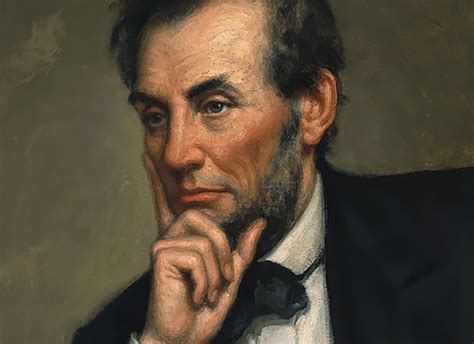 Abraham Lincoln Portrait, Antique USA President Poster Reproduction ...