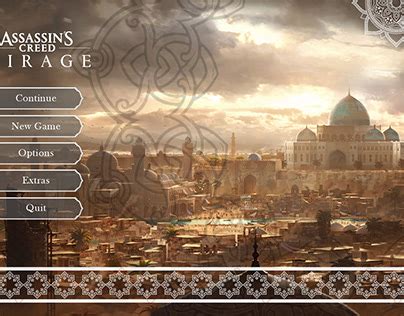 main menu ui game design projects   logos