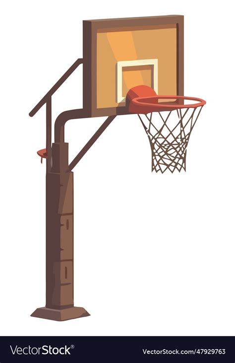 basketball hoop design royalty  vector image