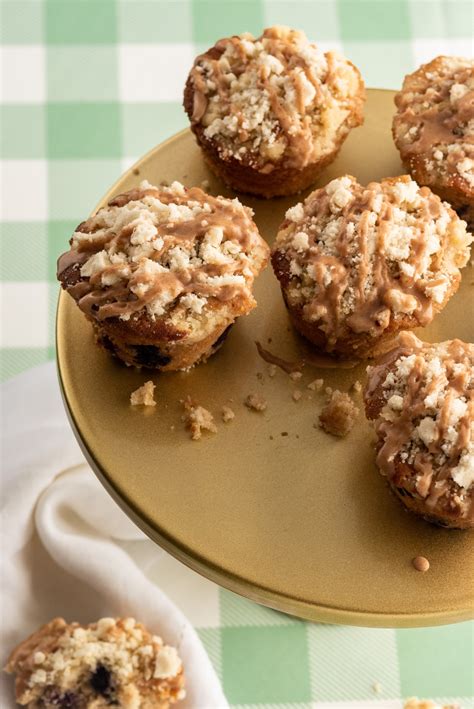 Glazed Blueberry Streusel Muffins - Kosher.com