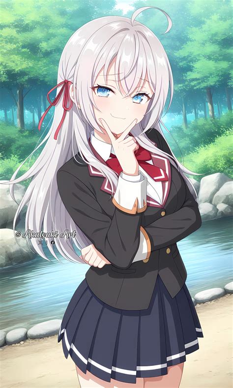 Akatsukit Art - Alisa Mikhailovna Kujou | Roshidere #alisakujou #waifu