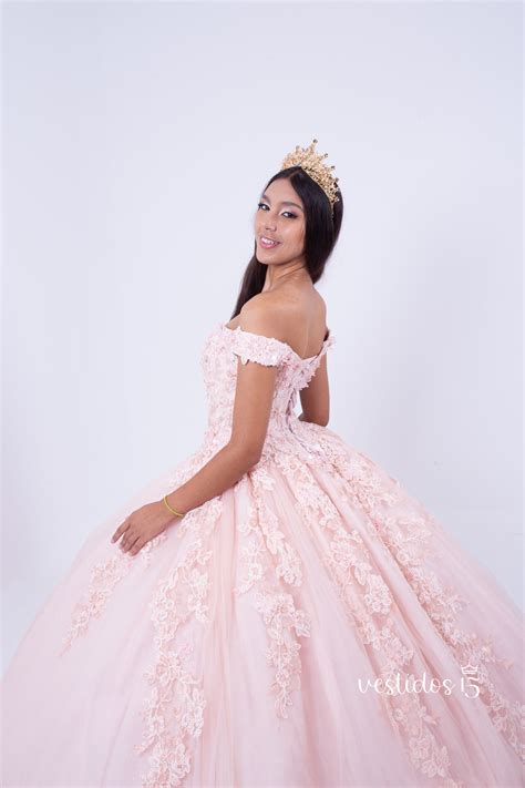Vestido Cami Rosa Palo - Vestidos 15