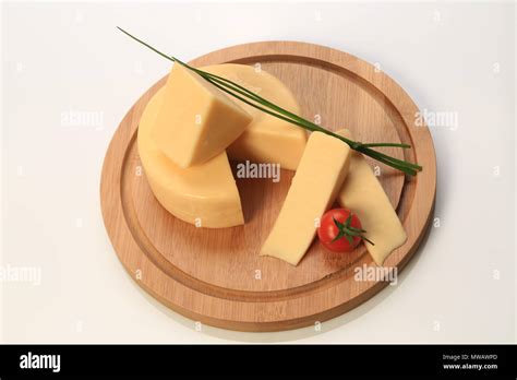 Different types of cheese slices Stock Photo - Alamy