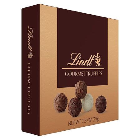 Lindt Lindt Gourmet Truffles Gift Box 2.8oz in 2022 | Truffle gift ...