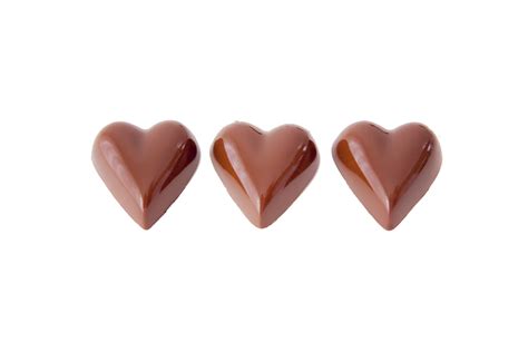 Super Chocolate Hearts Photo, Beautiful Chocolate Hearts, #10938