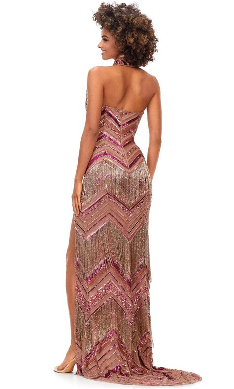 Ashley Lauren 11259 - Strapless With Collar Evening Gown – Couture Candy