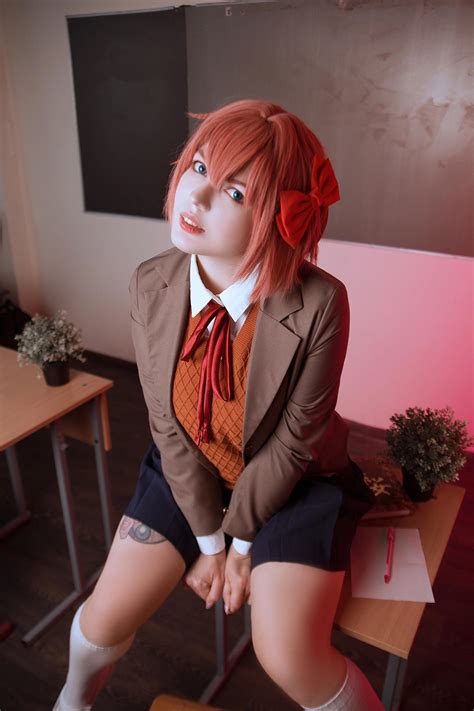 My Sayori cosplay : r/DDLC