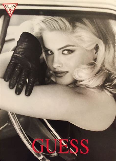 Guess- 1993 Anna Nicole Smith Harper's Bazaar January 1993 Anna Nicole