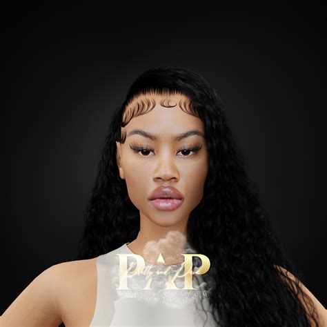 Chinese Kitty Skin + Sim | PAP.CO | Sims hair, Sims, Free sims 4