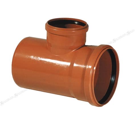 Trójnik PVC 160x160mm 87° – Kanalizacja zewnętrzna 👉 LUBAR