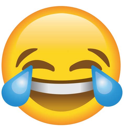 Crying Laughing Emoji PNG Image - PNG Mart