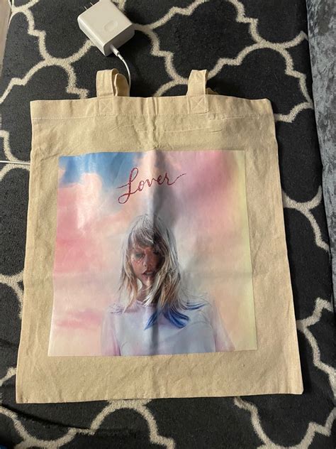 Taylor Swift official Lover Tote Bag, Women's Fashion, Bags & Wallets ...