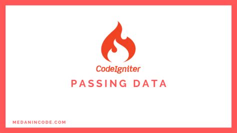 passing data controller  view  codeigniter  medanincode tempat