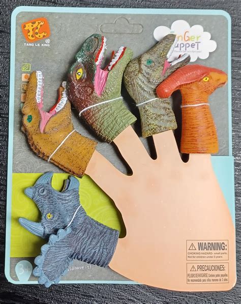 Dinosaur Finger Puppets (9682) – Canadian Fossil Discovery Centre