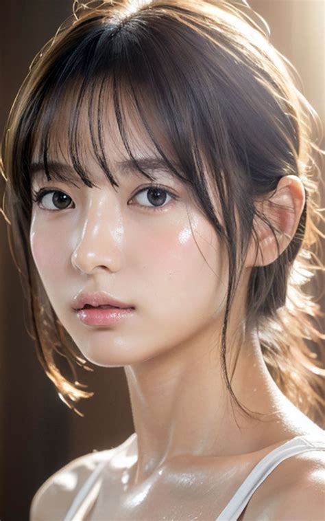 思わずぶっかけたくなる超高画質な顔ヌキ専用ツルテカ発光美肌【AI美女グラビア写真集】 | エロ同人