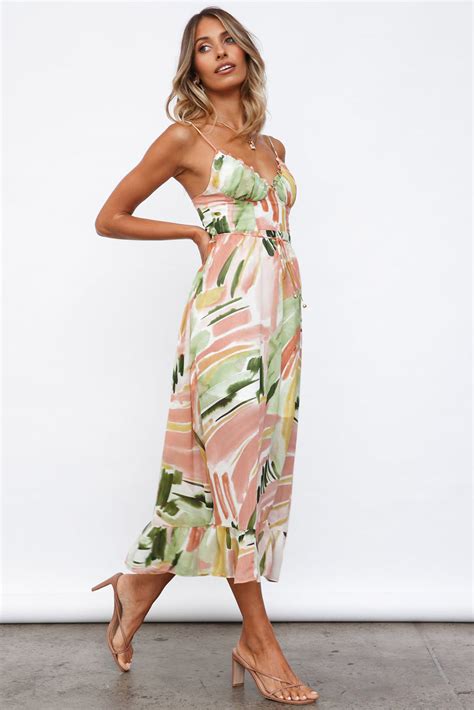 spaghetti strap maxi dresses 6