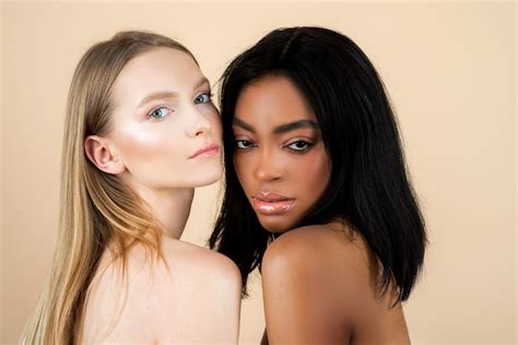 Premium Photo | Interracial lesbian LGBT multiethnic mixed nation