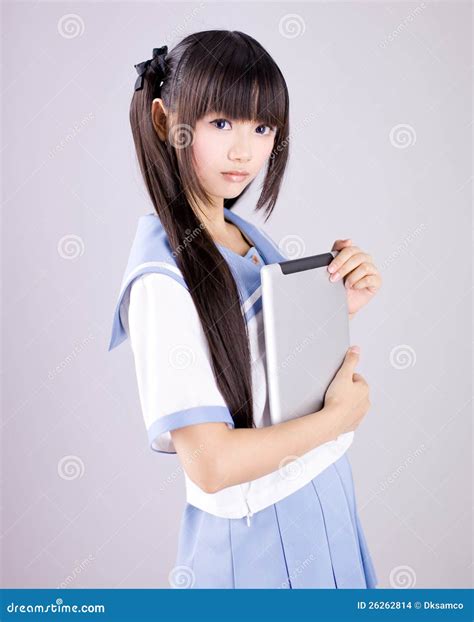 Japanese Cute Teen School Girl Stock Photo - Image of lolita, student