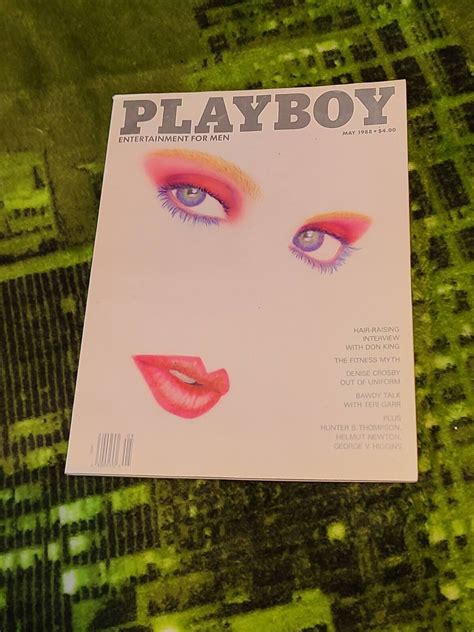 Playboy Magazine May1988 ACTRESS DENISE CROSBY(STAR TREK THE NEXT