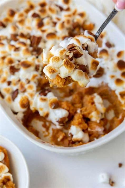 Sweet Potato Casserole with Canned Yams and Pecans | Recipe | Canned sweet potato recipes, Sweet ...