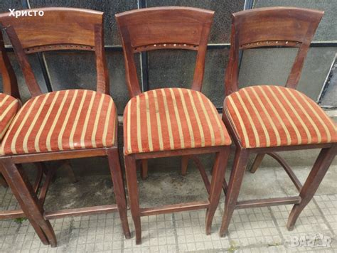 Високи столове за бар в Столове в гр. Карлово - ID41487046 | Bazar.bg