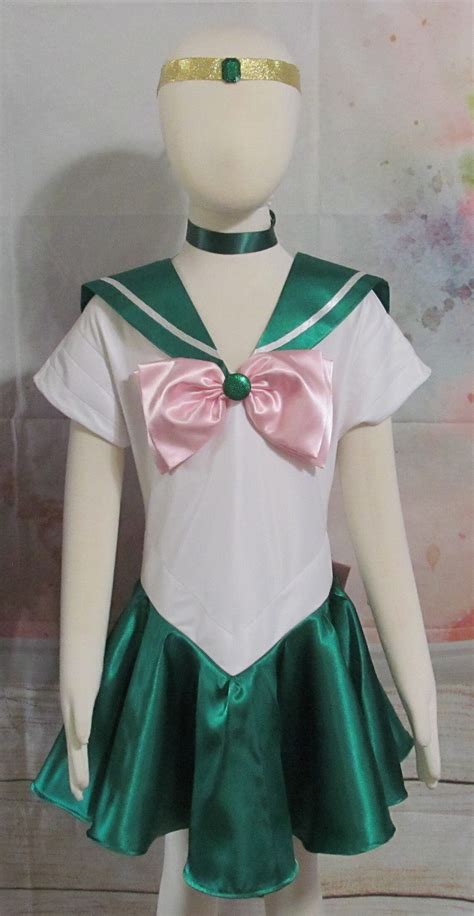 Child Sailor Moon Jupiter Cosplay Costume Girls Scout Fuku | Etsy