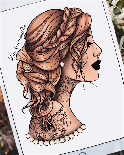 Pin on Fineline & Floral Tattoo Designs for Women