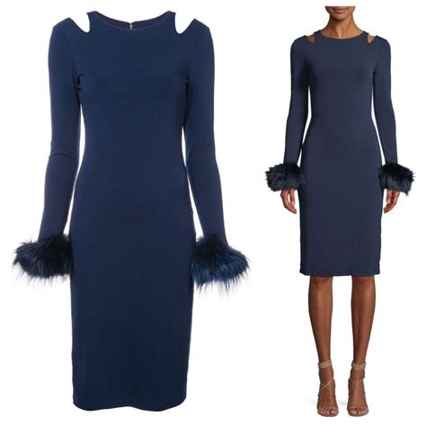 Alice + Olivia Tabitha Genuine Fox Fur Cuffs Size 1… - Gem