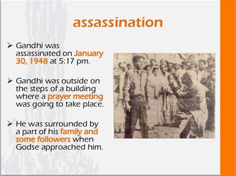 Assassination Of Mahatma Gandhi