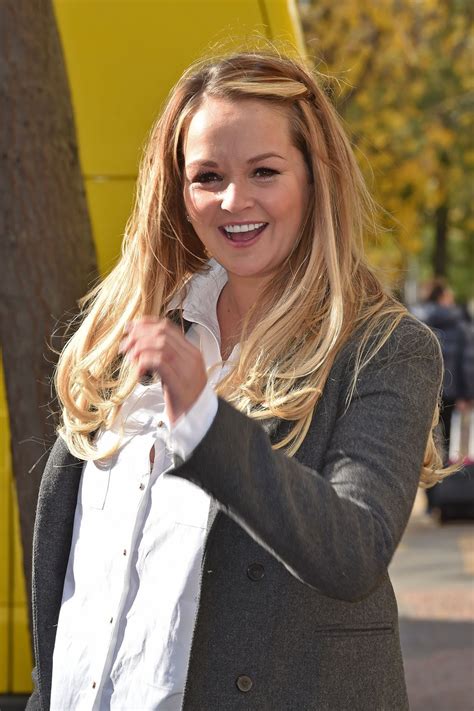 JENNIFER ELLISON leaves a Studios in London – HawtCelebs