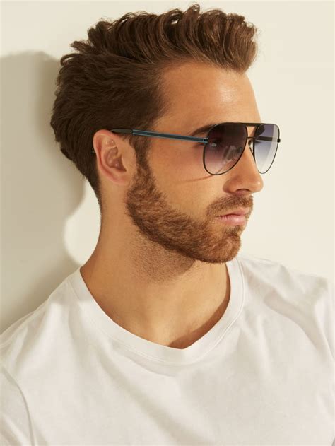 Manny Aviator Sunglasses | GUESS